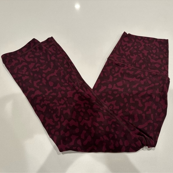 Lululemon Align Leggings Camo Dark Adobe Multi | High-Rise Yoga & Workout Pants - Picture 5 of 11